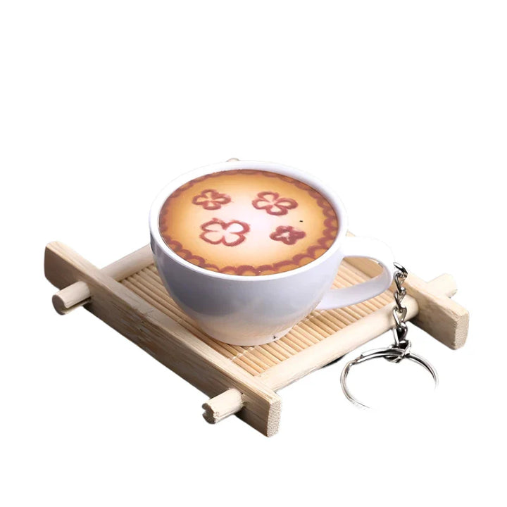 Lisslune | Charming miniature resin coffee and tea cup display model for playful decoration
