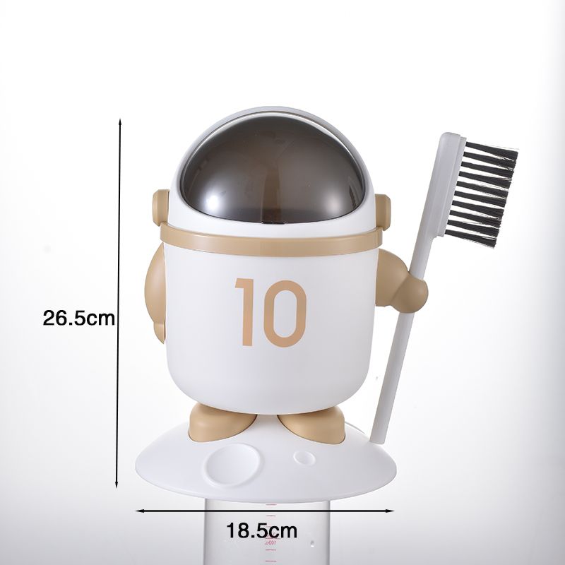 Lisslune | Mini Astronaut Shape Cute Office Trash Can