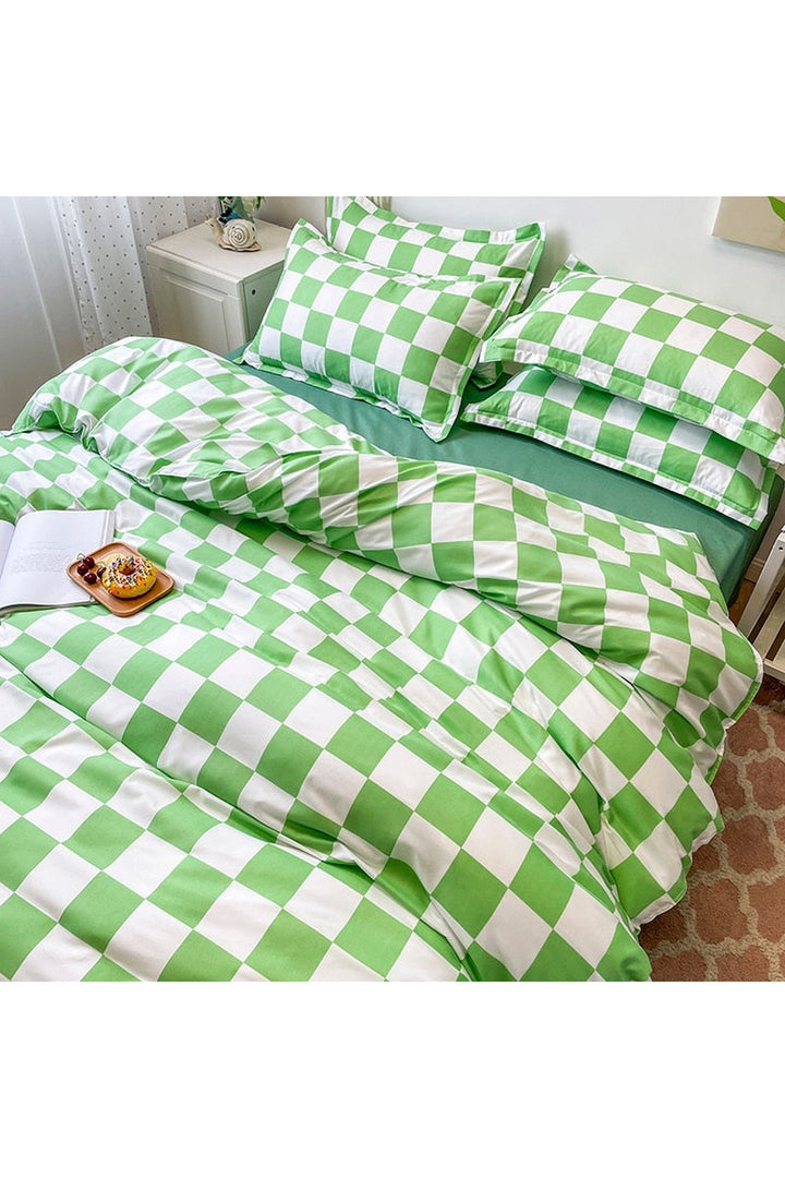 Lisslune | Checkered bedding collection