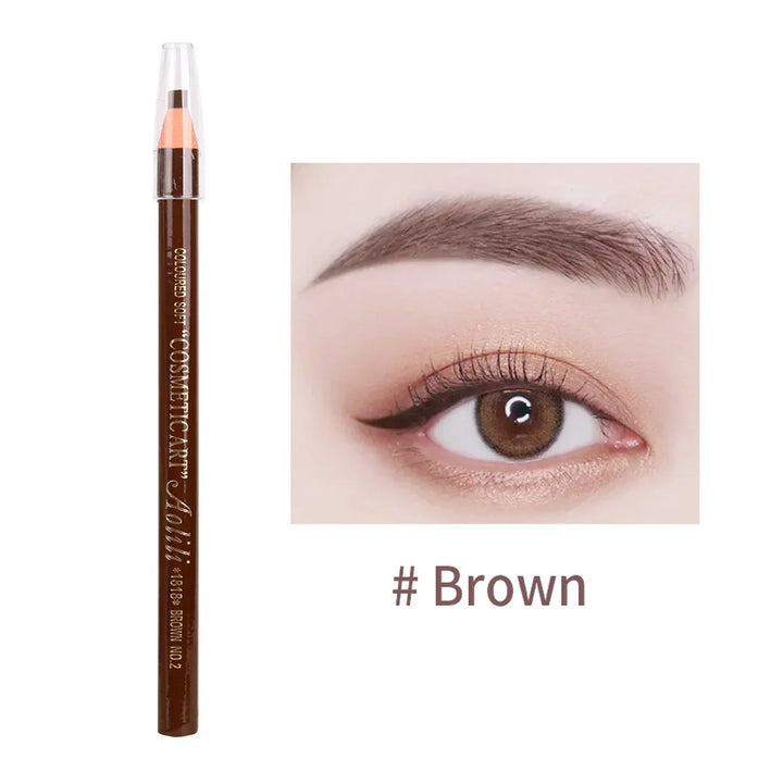 Rynx | Microblading Eyebrow Pencil Waterproof Soft Smooth Brow Tattoo Pencil Long-Lasting Natural Eyebrow Enhancer Korean Makeup Cosmetics