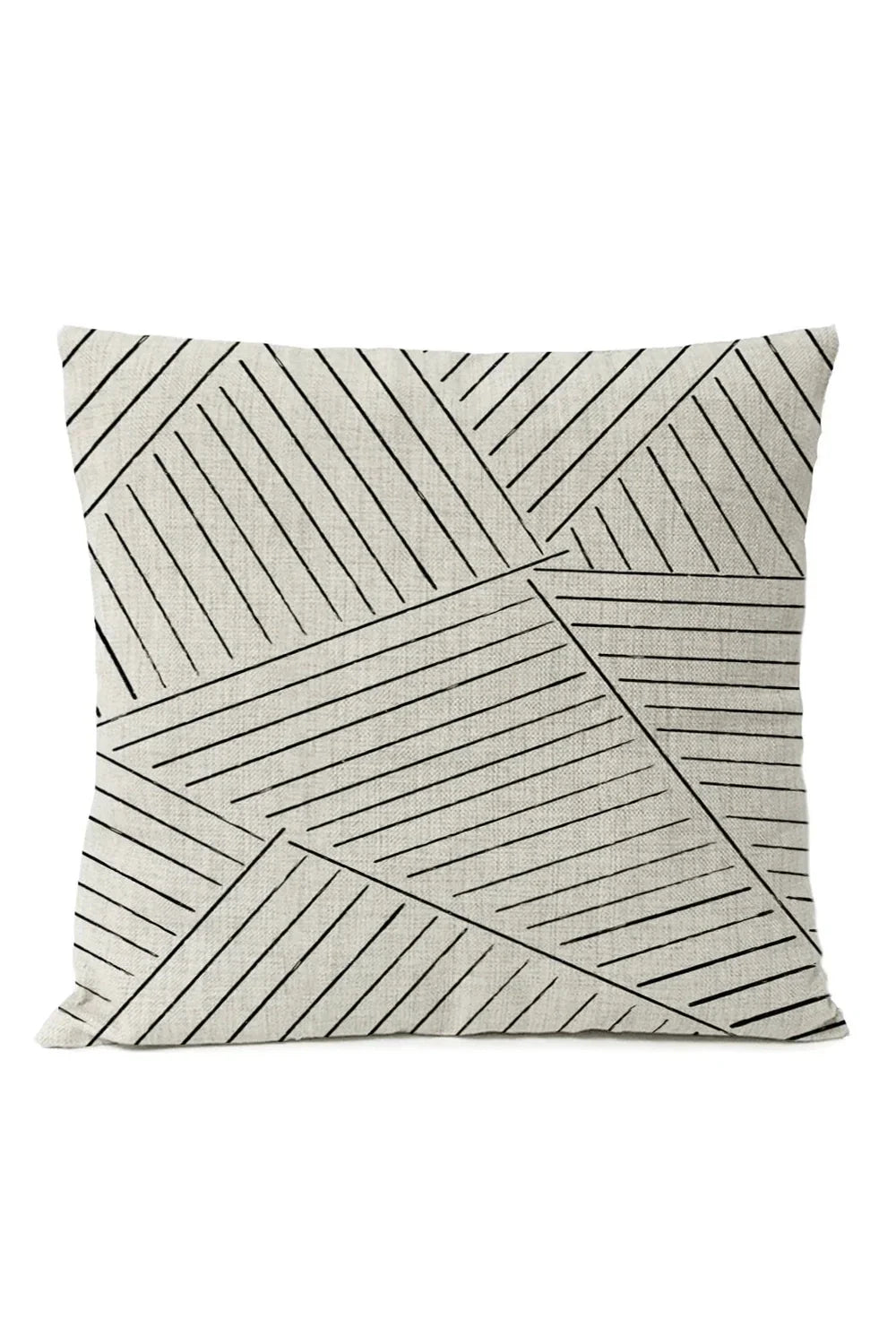 Lisslune | Black Geometric Pillowcase