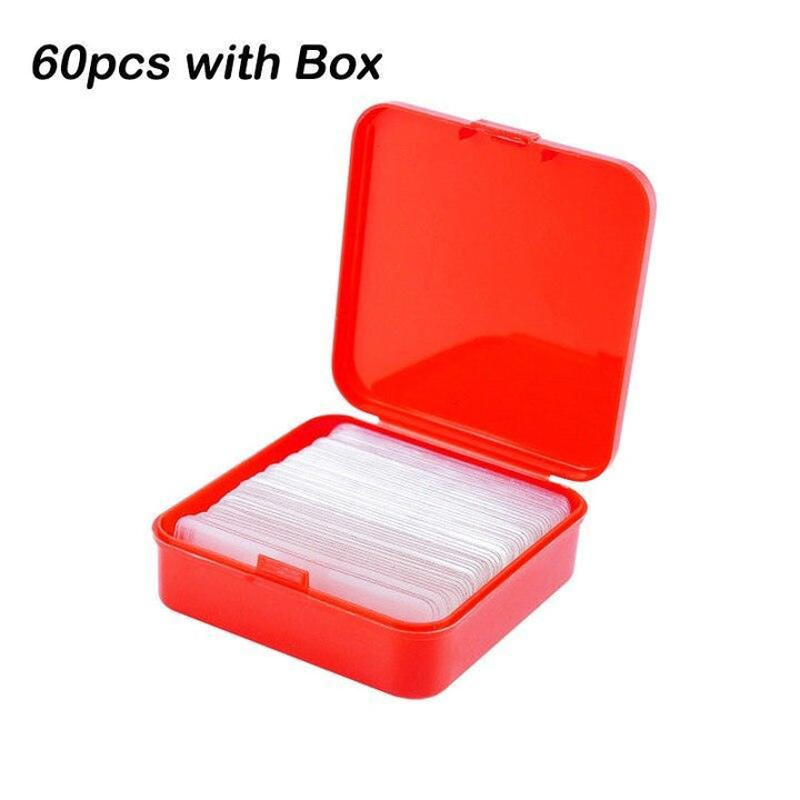 Lisslune | NanoGrip Waterproof Adhesive Tape Collection - 60-piece set for effortless adhesive solutions