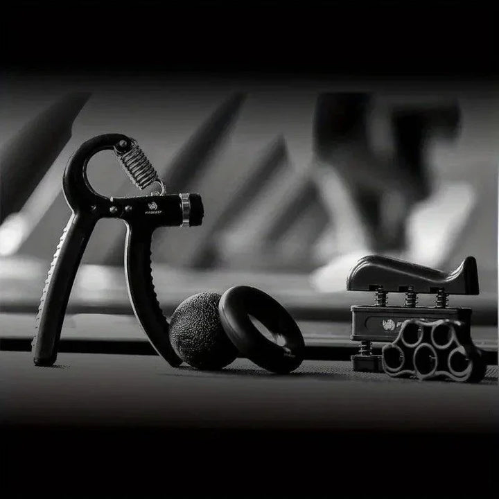 Lisslune | Ultimate 5-piece grip strength training equipment with adjustable resistance and fun accessories