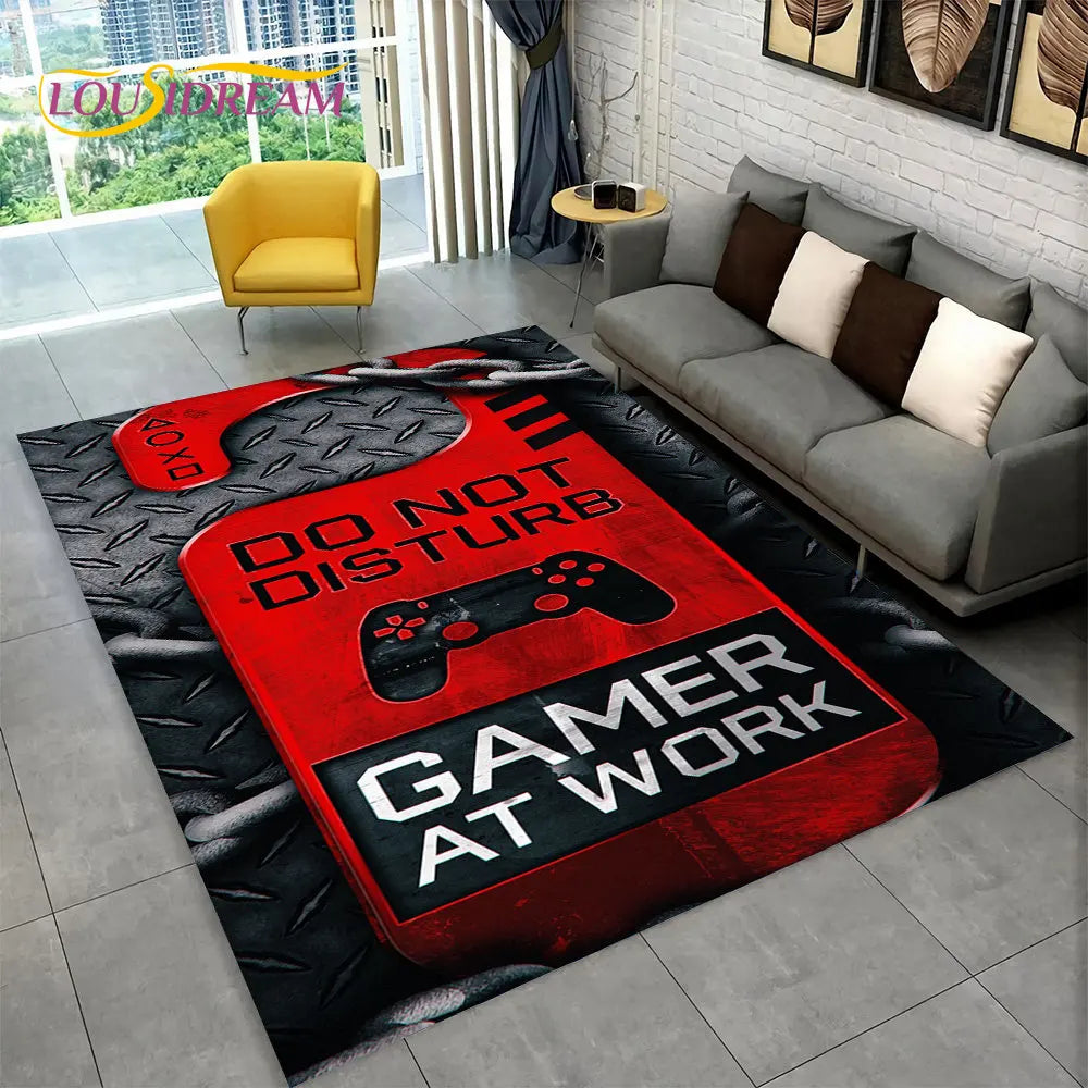 Lisslune | GameJoy Playmat – Soft 3D Gamepad Floor Mat for Children and Gamers