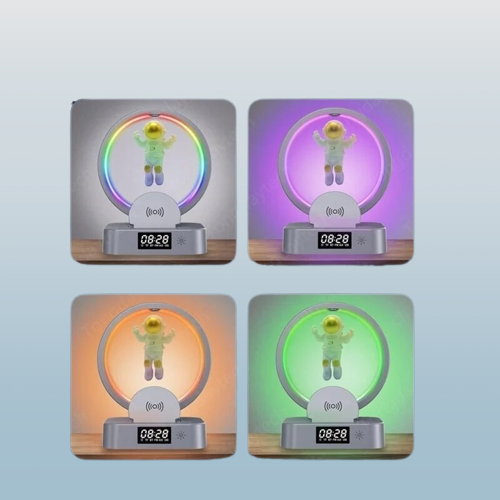 Lisslune | Galactic Astranout Alarm Clock RGB Speaker