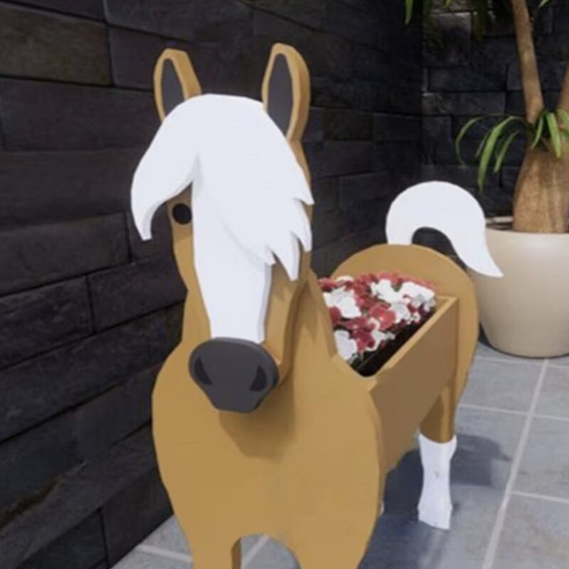 Lisslune | Enchanting PVC Garden Animal Planter