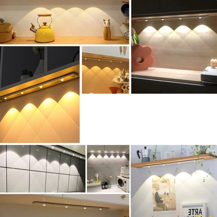Lisslune | Royelux Rechargeable LED Cabinet Light - Motion Sensor, Dimmable, USB Charging