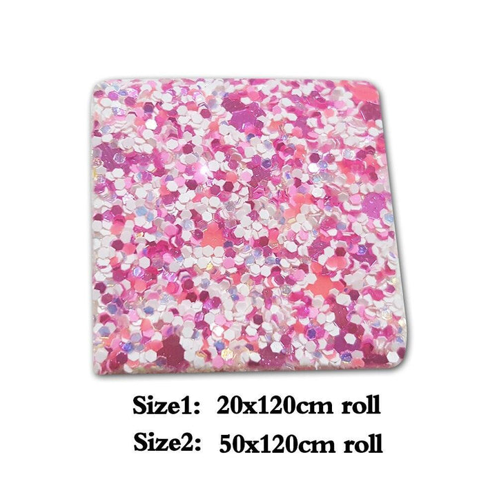 Lisslune | Sparkling sequin fabric roll for eye-catching DIY creations and accessories