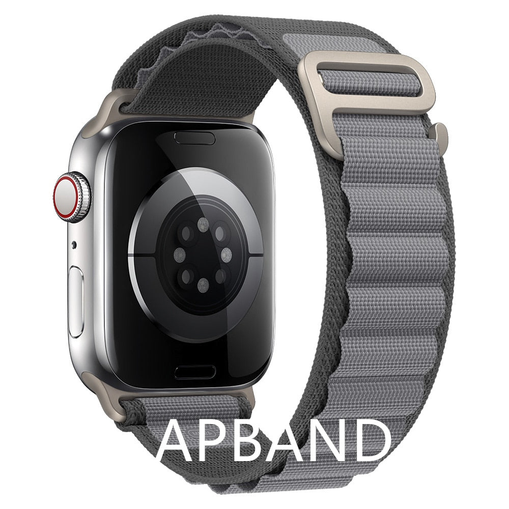 Lisslune | Apple Watch 3 5 SE 6 7 8 Ultra Nylon Strap