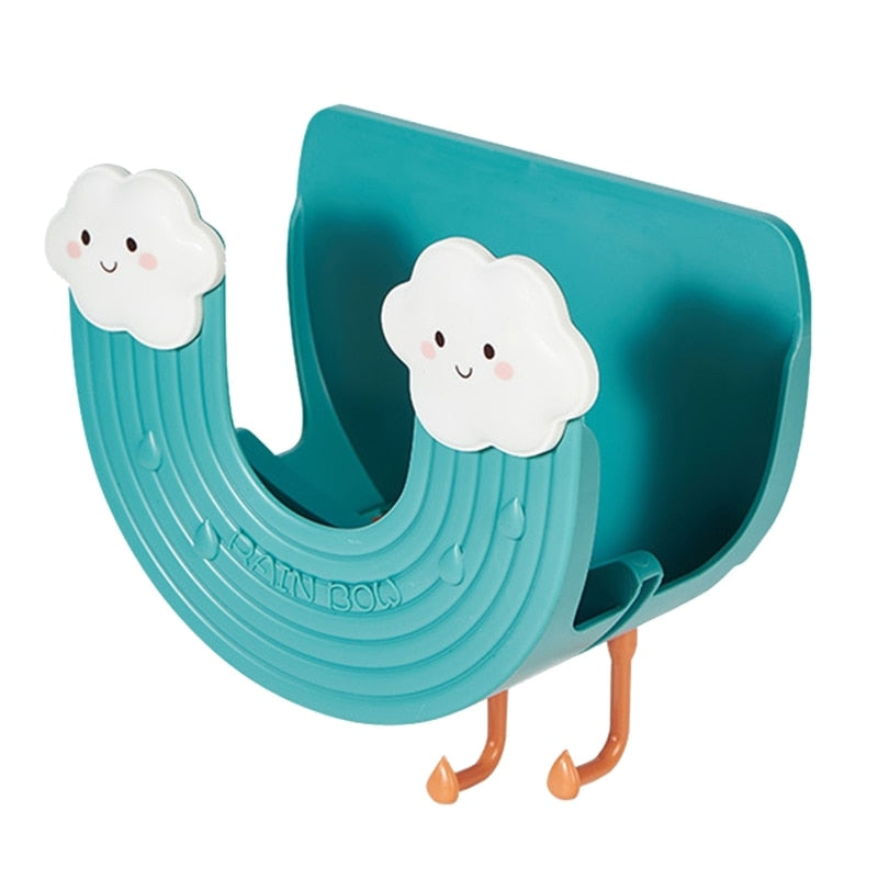 Lisslune | Rainbow Wall-Mounted Hook Kitchen Pot Lid Holder