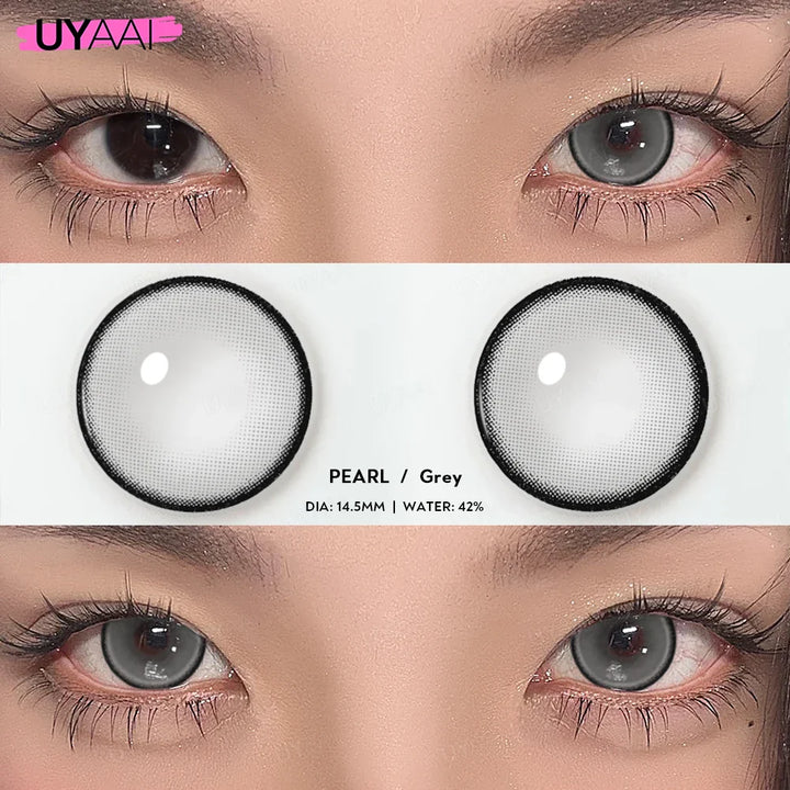 Rynx | 0~600 Myopia Natural Brown Colored Contact Lenses Gray Colored Lenses with Diopters Optical Lenses for Women Free Shipping
