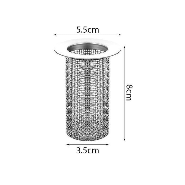 Lisslune | Premium Stainless Steel Sink Strainer with Superior Hair and Dirt Filtration Technology