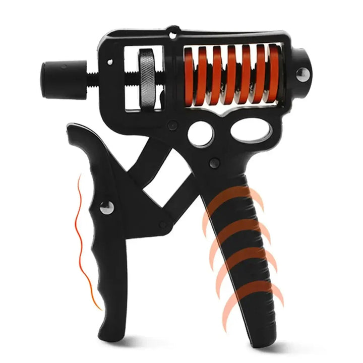 Lisslune | Adjustable 5-165kg Heavy Grip Strengthener - Finger Expander for Arm, Wrist, and Forearm Training