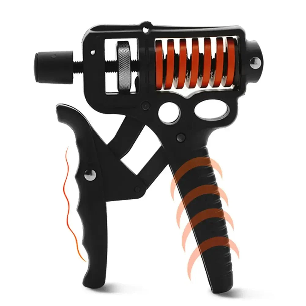 Lisslune | Adjustable 5-165kg Heavy Grip Strengthener - Finger Expander for Arm, Wrist, and Forearm Training