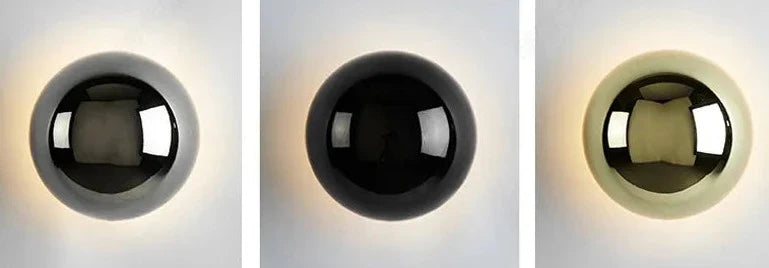 Lisslune | AuroraLume – Nordic Wall Lamp in Aluminium and Acrylic