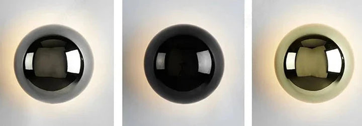 Lisslune | AuroraLume – Nordic Wall Lamp in Aluminium and Acrylic