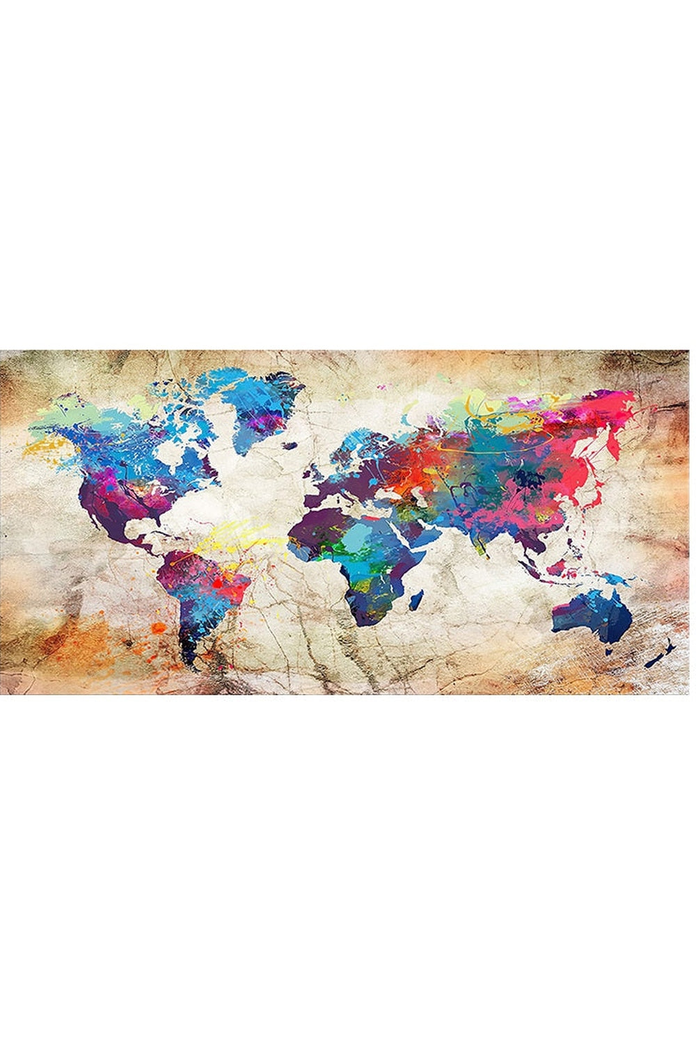 Lisslune | Academy World Map Canvas