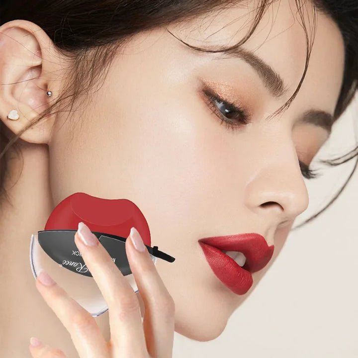 Rynx | Lazy Lipstick Pearl Light Temperature Color Changing Lip Shape Lipstick Velvet Moisturizing Lip Gloss Waterproof Non-Sticky Cup