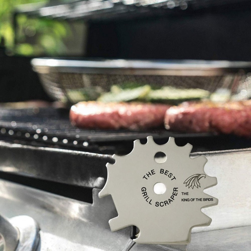 Lisslune | Grill Rack Cleaner Scraper for the Keychain