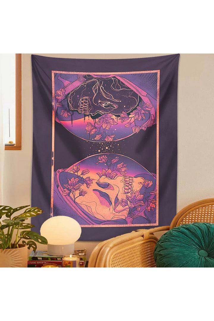 Lisslune | Connections Psychedelic Tapestry