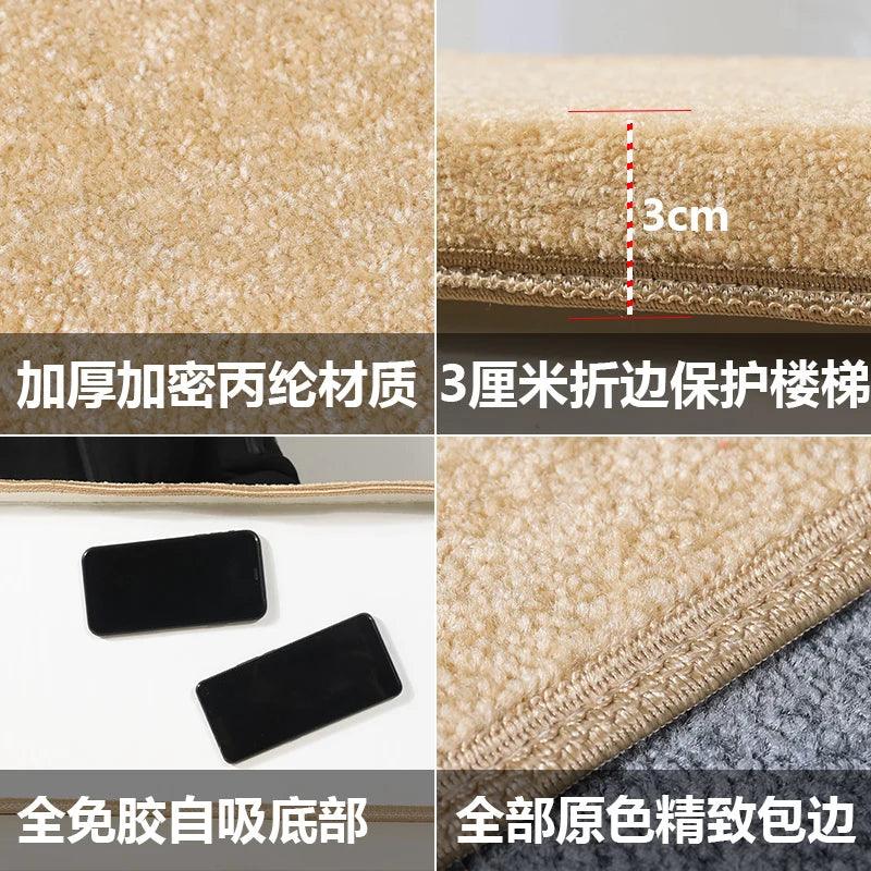 Lisslune | Wooden Anti-Slip Stair Safety Mat for Safe Foot Support