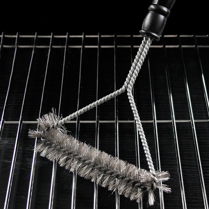 Lisslune | Ultimate Stainless Steel Grill Cleaning Brush - Essential BBQ Tool for Flawless Grates
