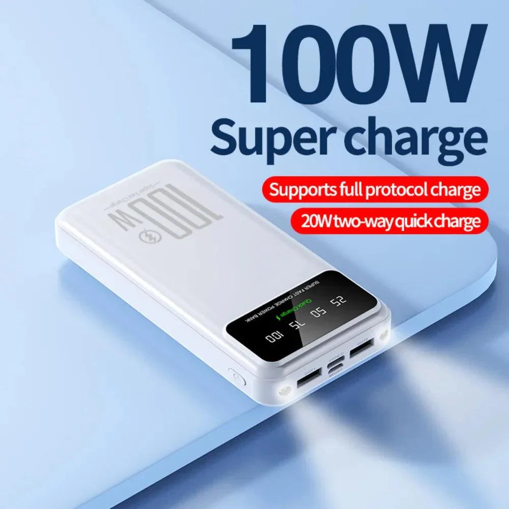 Lisslune | Xiaomi 50000mAh Power Bank with Ultra-Fast 100W Charging and PD3.0 Technology