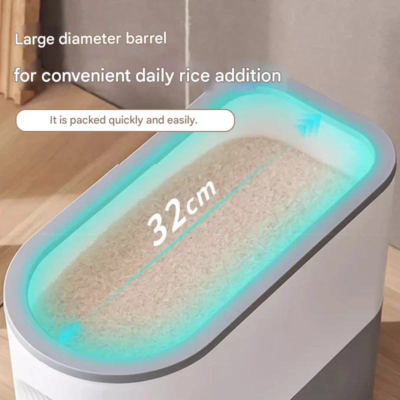 Lisslune | Household Rice Storage Container Sealed Moisture & Insect Resistant – GrainGuard