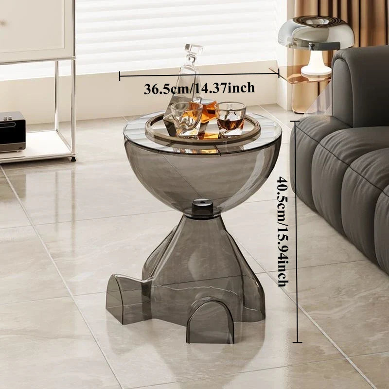 Lisslune | European Acrylic Transparent Space-Saving Coffee Table