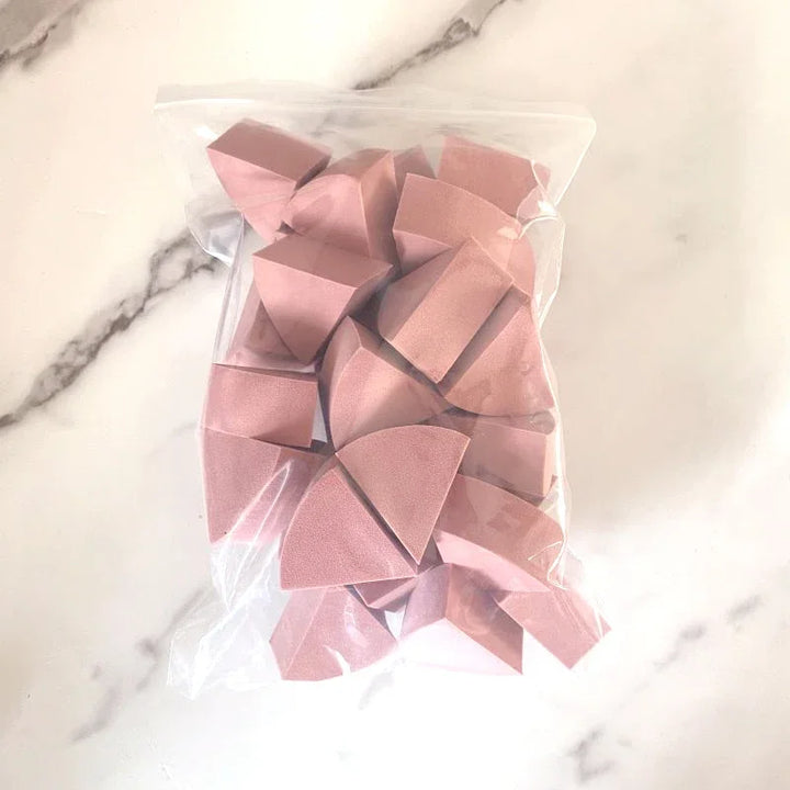 Rynx |30pcs/Set Triangular Soft Makeup Sponge Face Foundation Concealer Cream Powder Mixing Puff Cosmetic Tool