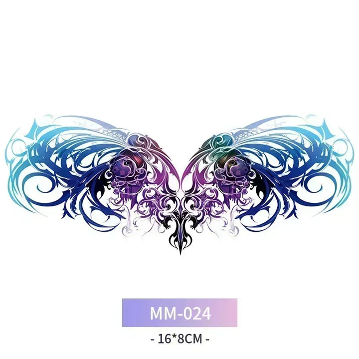 Rynx | 6-Piece Waterproof Tattoo Sticker Set Long-lasting Artificial Tattoo Girls 3D Artificial Sex Womb Tattoo for Women Temporary Abdomen섹스타투스티커 Product