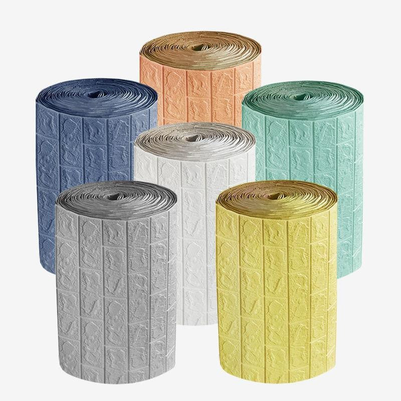 Lisslune | 3D Self-Adhesive Soft Brick Wall Stickers