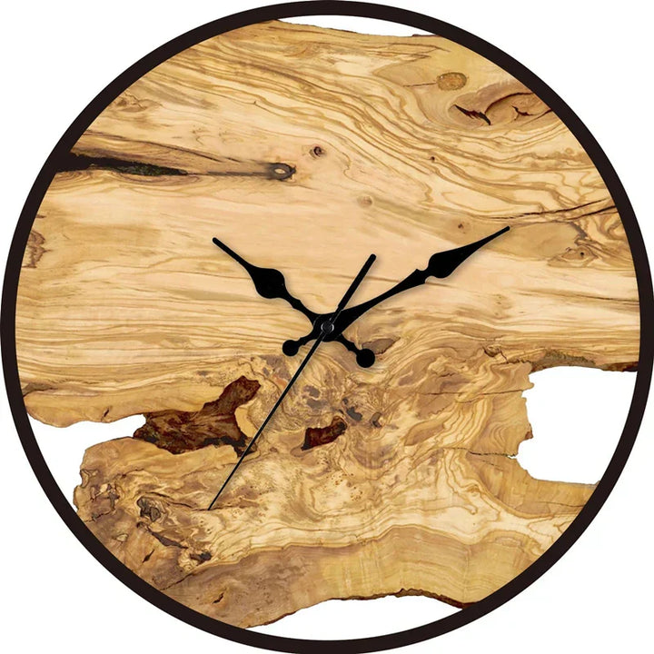 Lisslune | Silent wall clock made of acrylic and wood