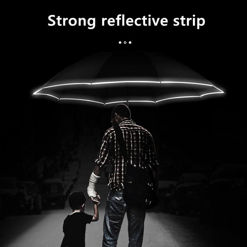 Lisslune | RainGuard LED Umbrella: Elevate your adventures on rainy days