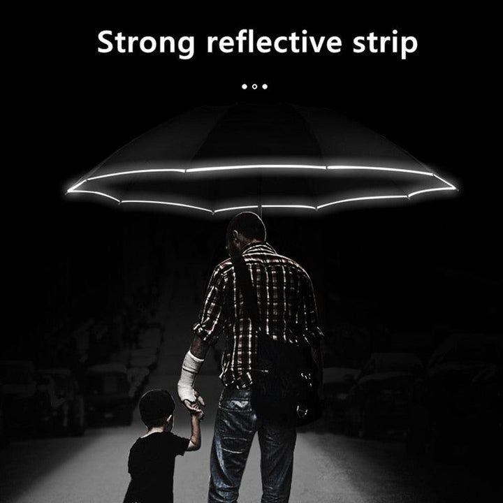 Lisslune | RainGuard LED Umbrella: Elevate your adventures on rainy days