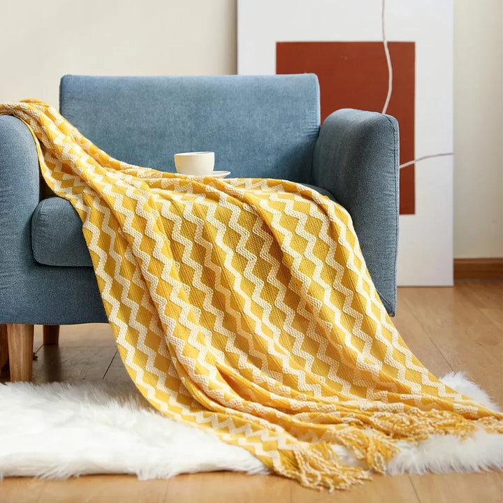 Lisslune | Nordic Style Dick Knitted Blanket