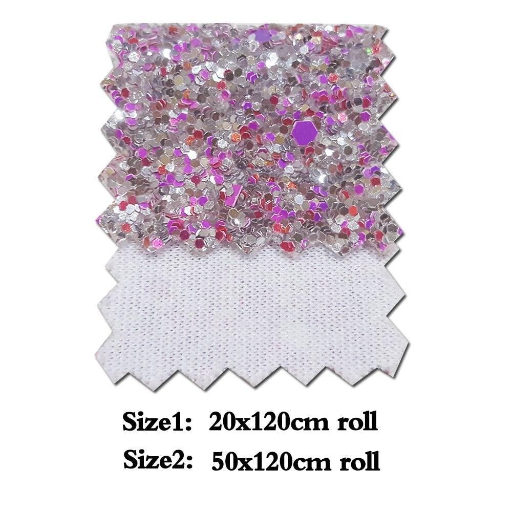 Lisslune | Sparkling Chunky Glitter Fabric Roll - Create a Creative Fantasy