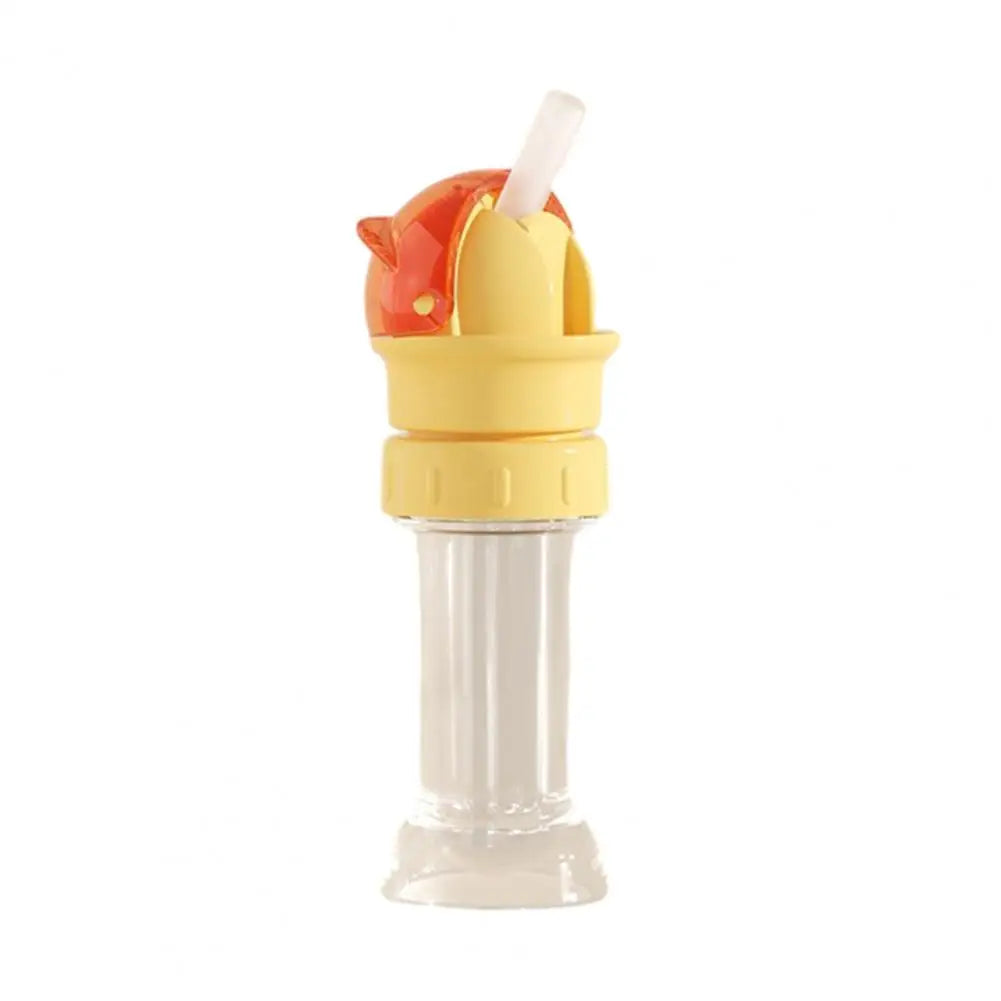 Lisslune | Colorful Twist-Open Built-in Straw Water Bottle