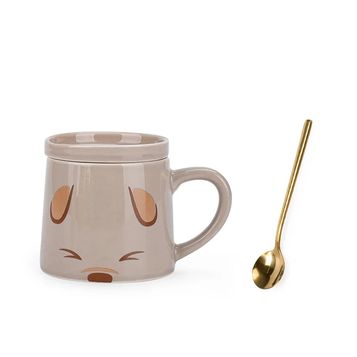 Lisslune | Yawning Cat Coffee Mug