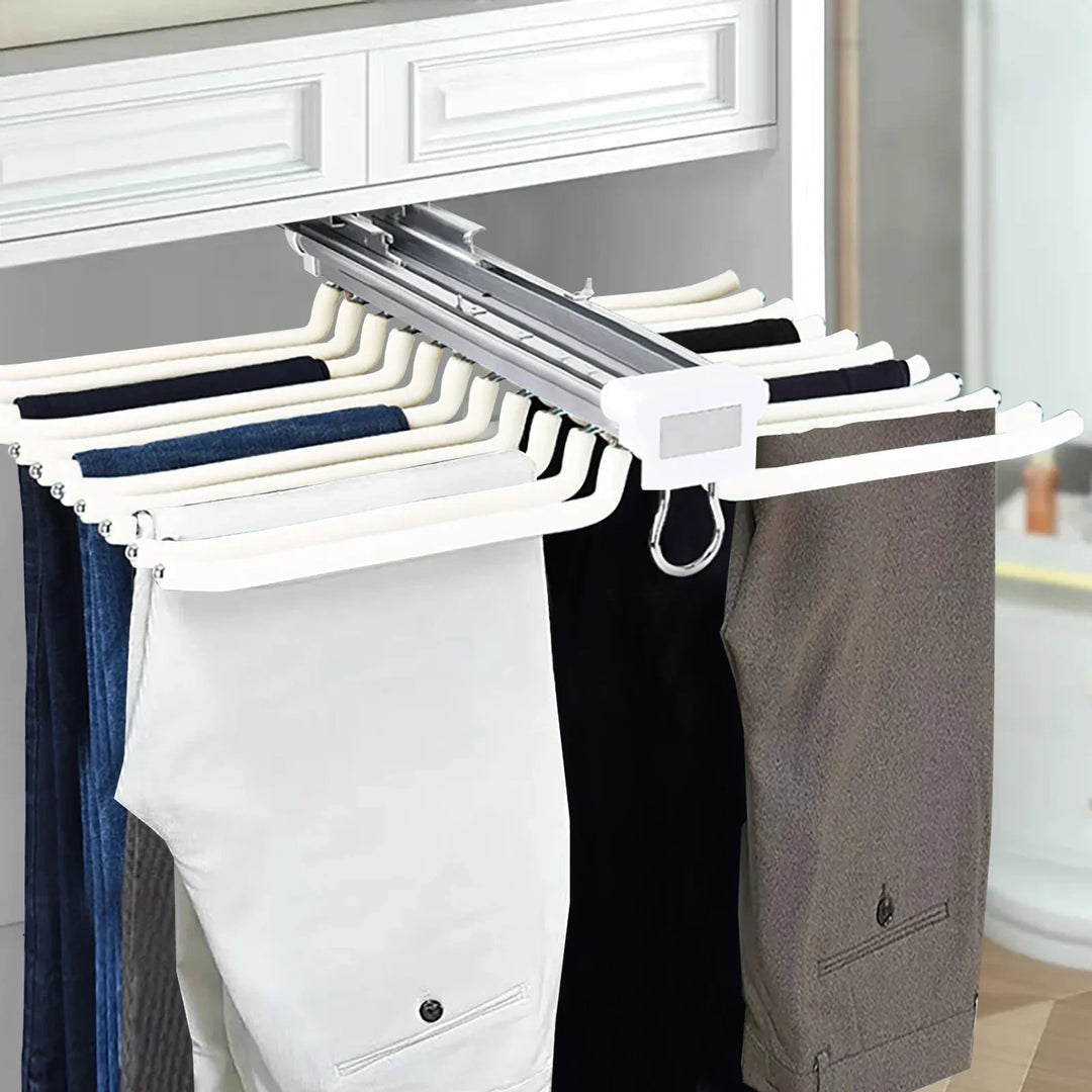 Lisslune | Smart Slide-Out Rail Cloth Organizer
