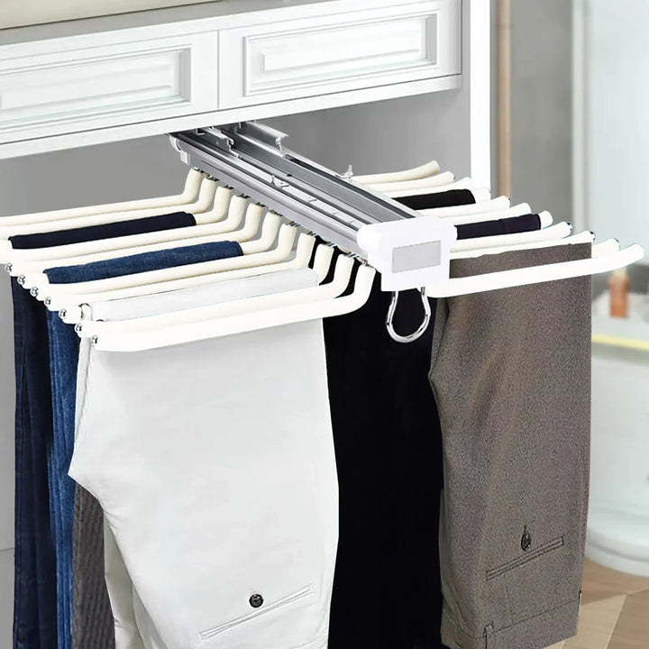 Lisslune | Smart Slide-Out Rail Cloth Organizer