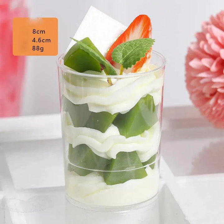 Lisslune | Life-like Artificial Ice Cream Cake Centerpiece for Home Decoration and Photography
