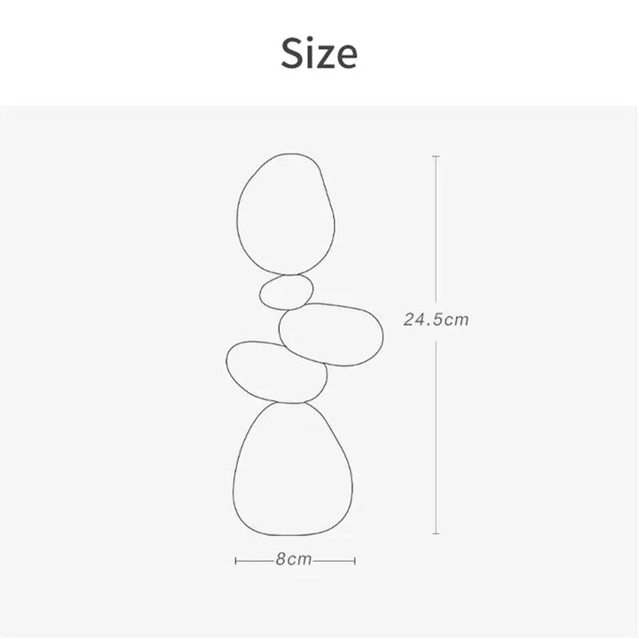 Lisslune | Discover the balance of stones: Harmonious Artistic Sculpture