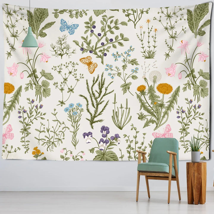 Lisslune | Ferns Nature Wall Tapestry
