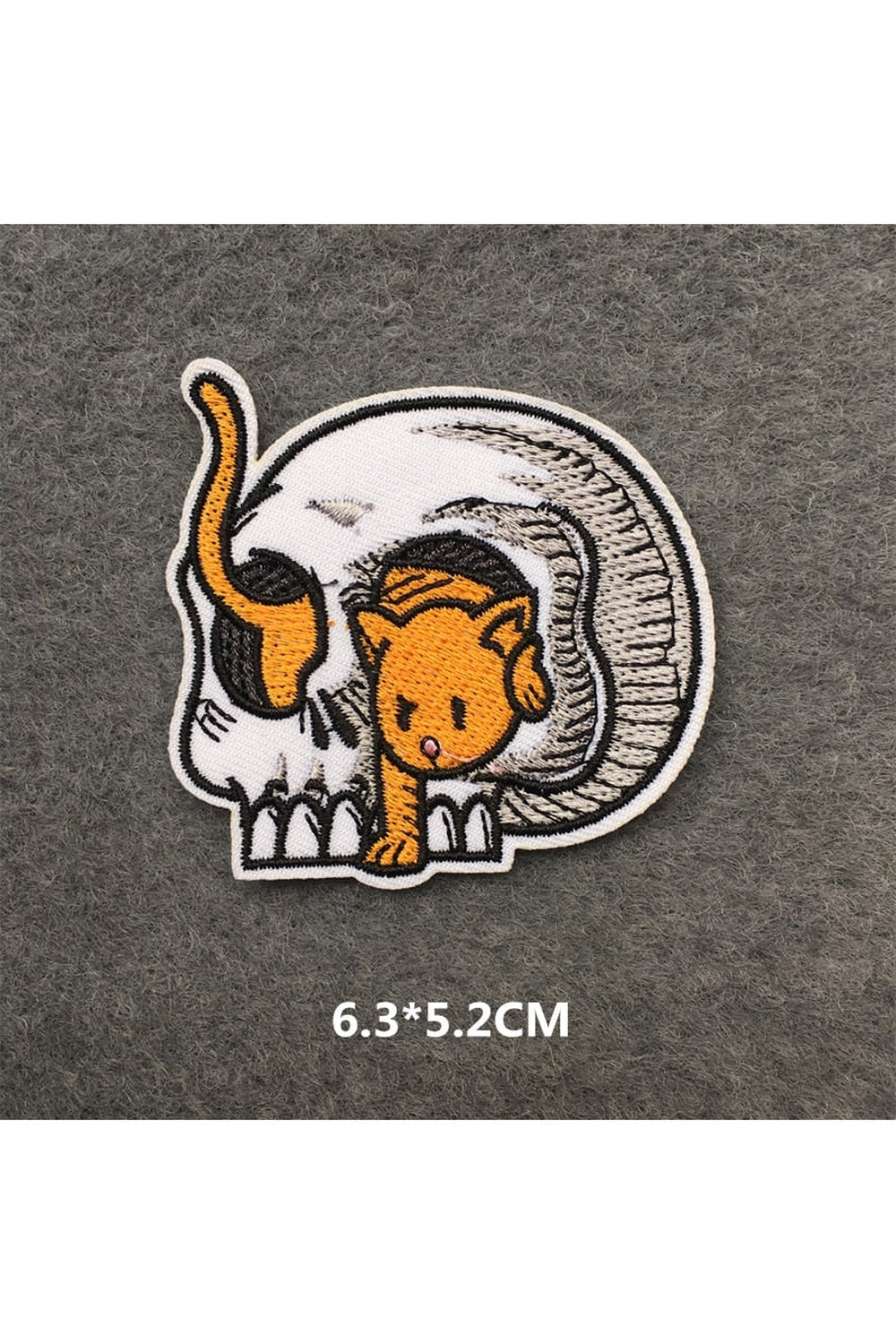 Lisslune | Punk embroidered patch set