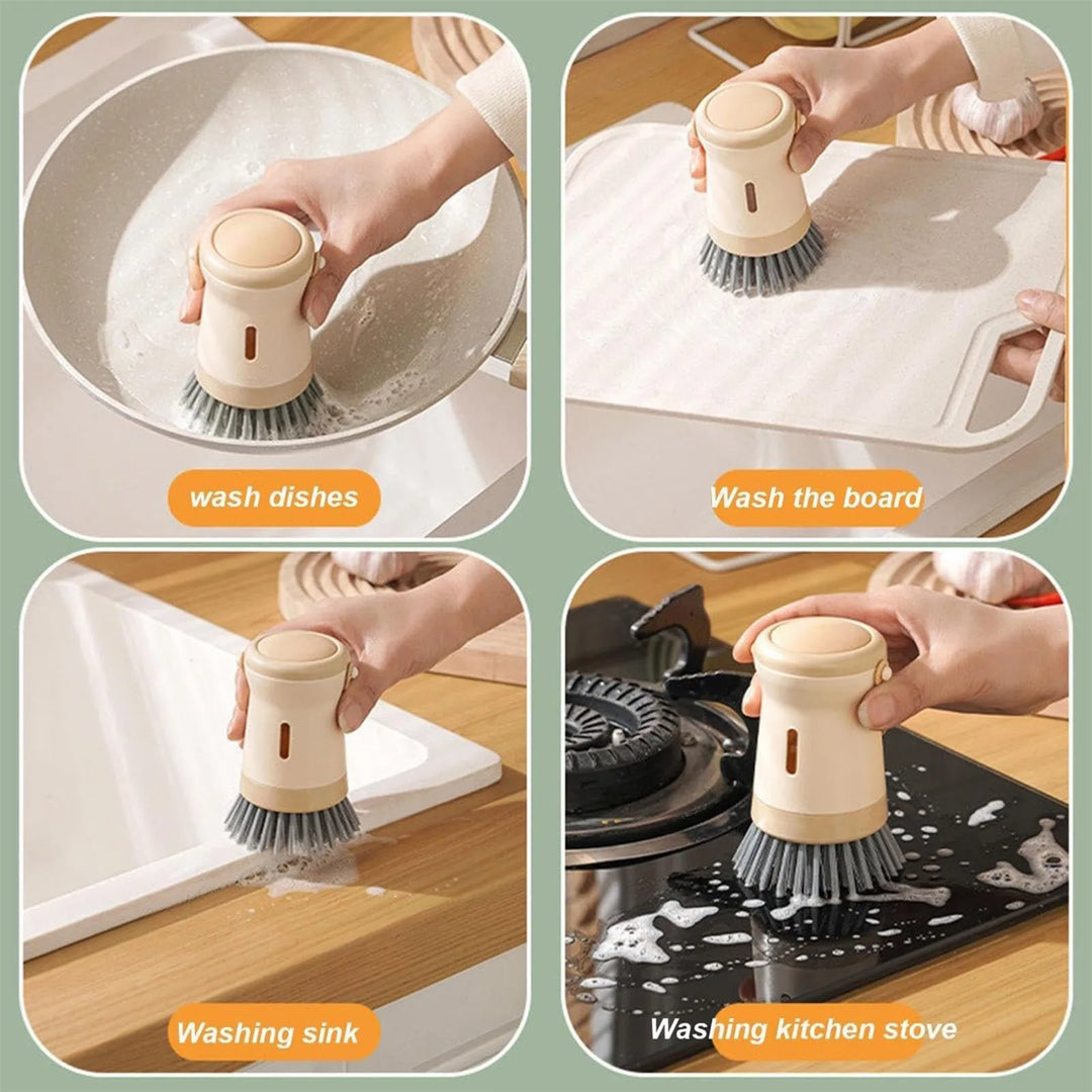 Lisslune | Quick Wash Ergonomic Dishwashing Brush