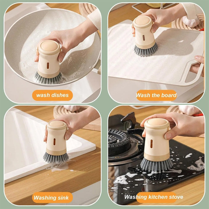 Lisslune | Quick Wash Ergonomic Dishwashing Brush