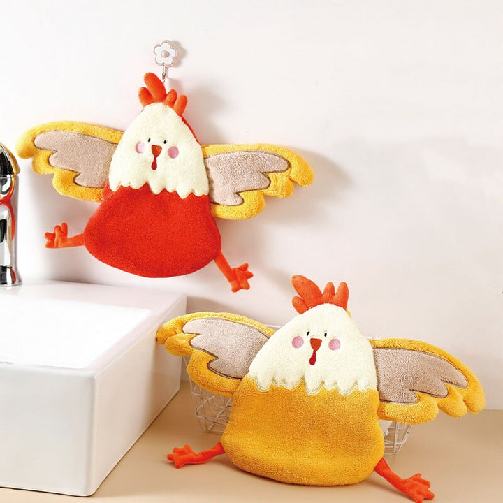 Lisslune | Chicken Shaped Quick Drying Hand Towel