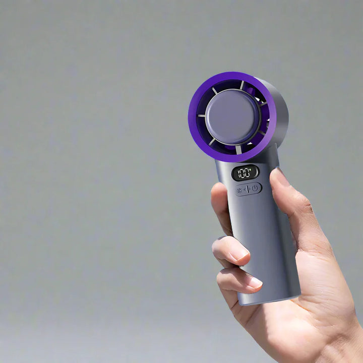 Lisslune | Skye Mini Fan with Cooling Plate – Portable Fan with 100 Speeds and Adjustable Breeze