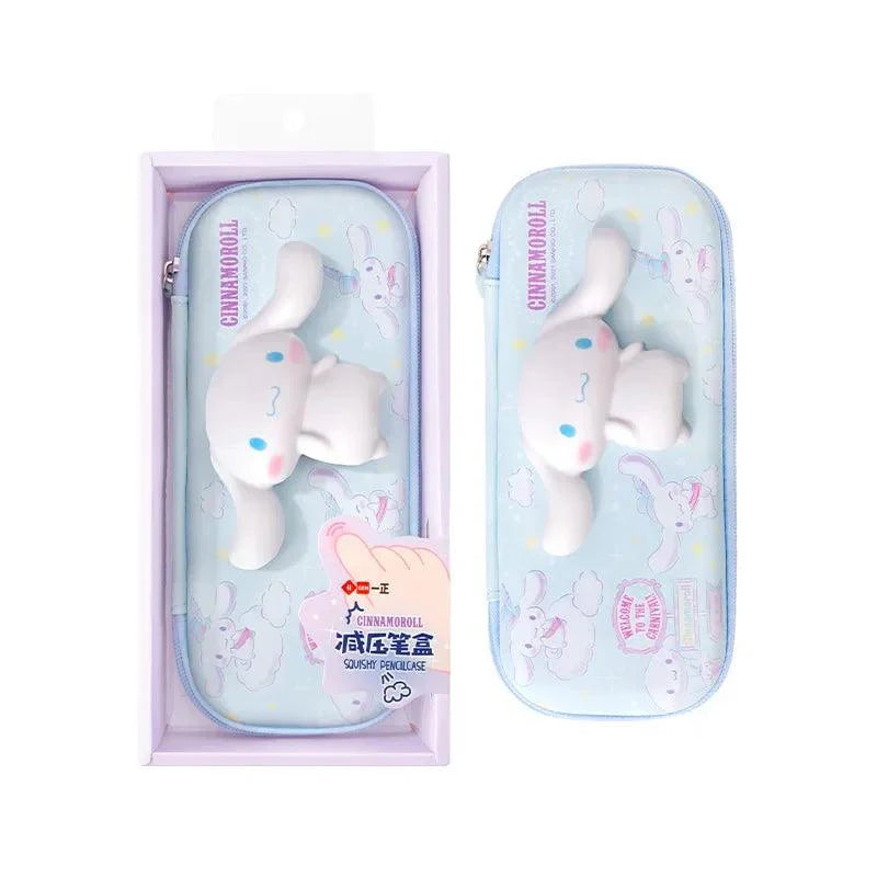 Lisslune | Kuromi & Cinnamoroll Anime-inspired pencil case - Stylish and functional stationery organizer
